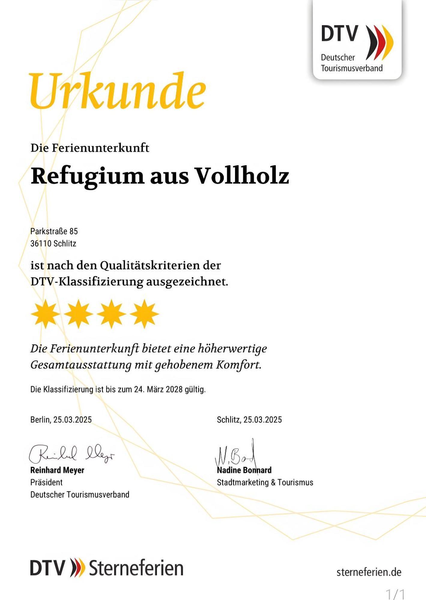 Refugium Aus Vollholz Apartment Schlitz Exterior photo